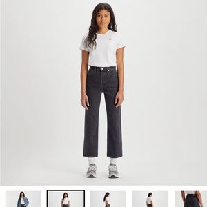 LEVIS RIBCAGE STRAIGHT ANKLE WOMEN'S JEANS